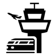 TRANSPORTATION LOGO TR BK